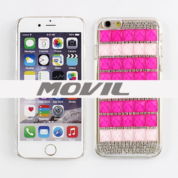 NP-2461 Handmade Bling Bling With Diamond  Funda para iPhone 6-3